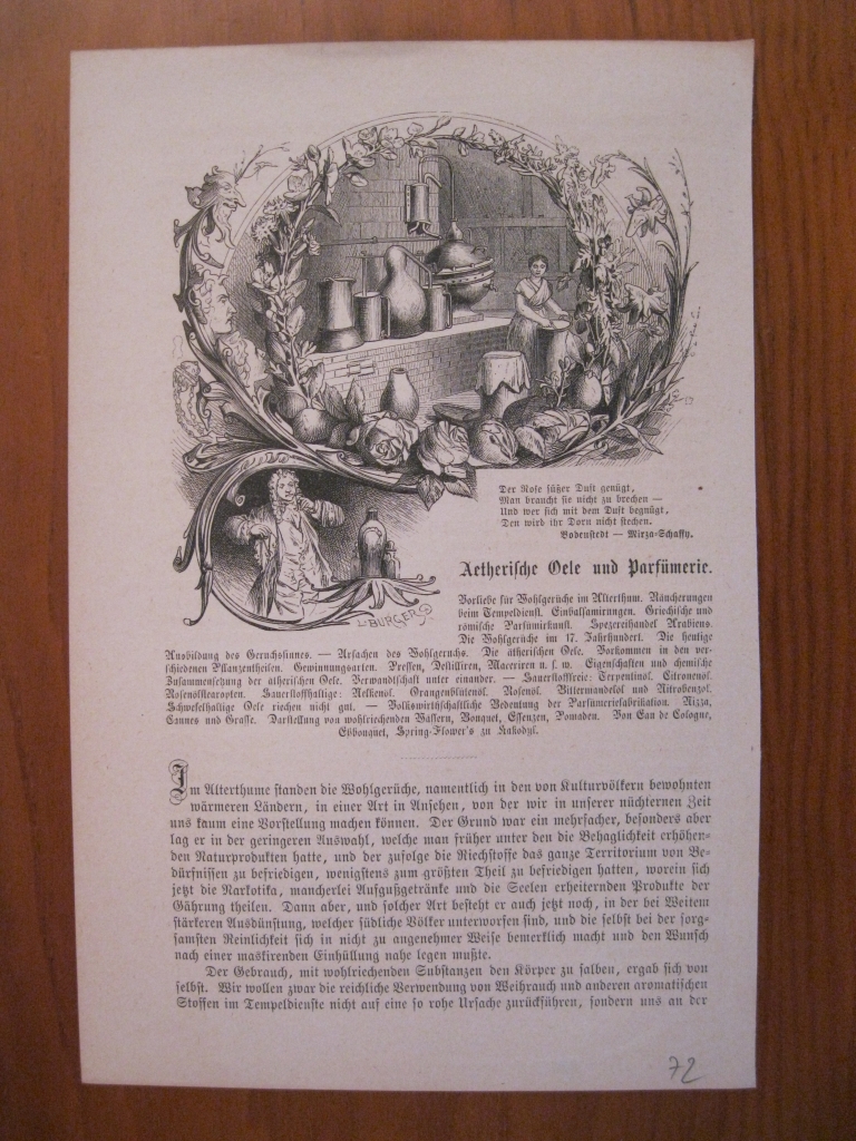Antigua perfumería , 1872. Anónimo